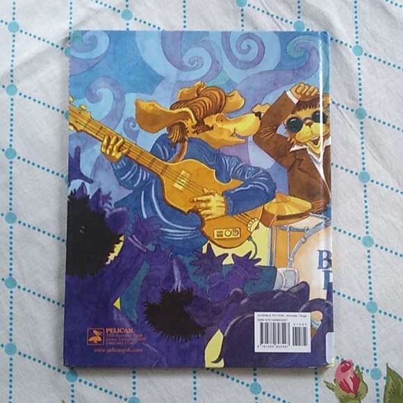 Rock N Roll Dogs Davis Davis Children's Hardcover Book Music Daycare Preschool - Picture 2 of 5